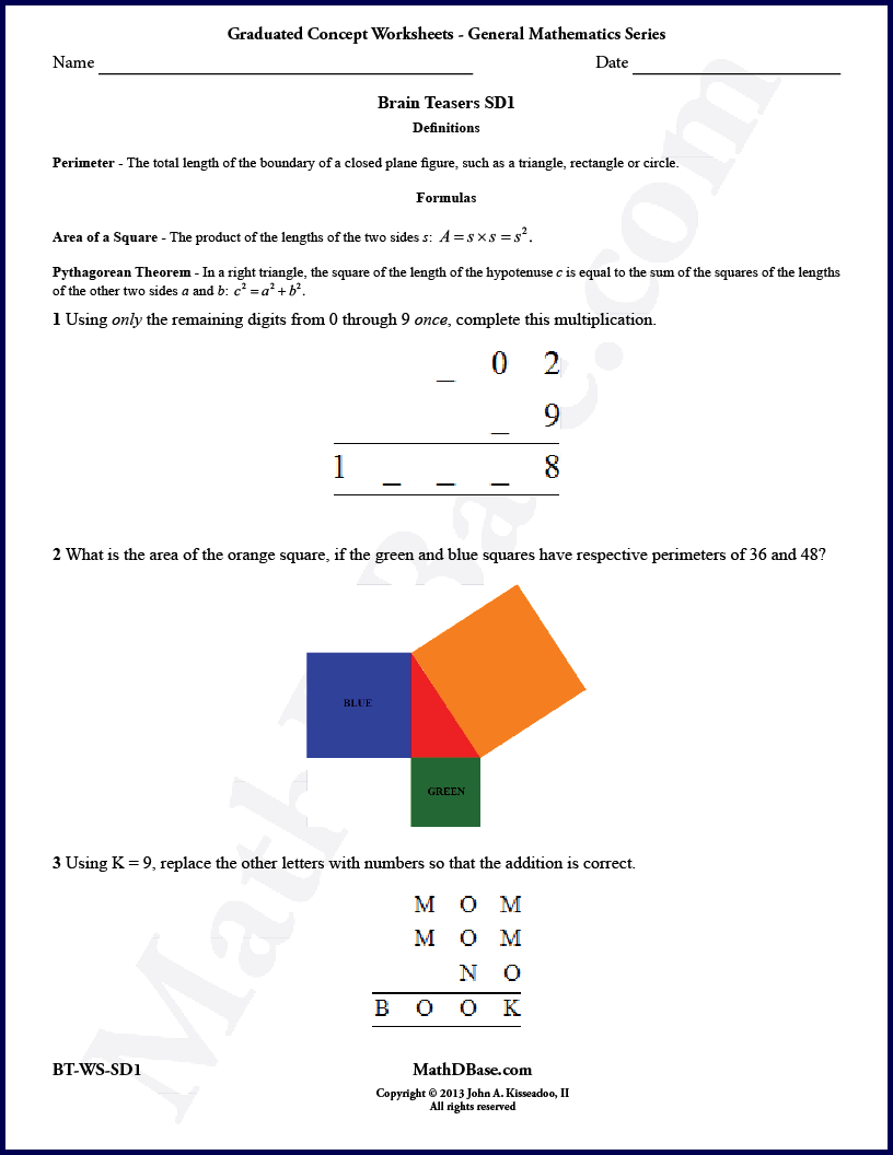 Mixed Brain Teasers 5 thumbnail